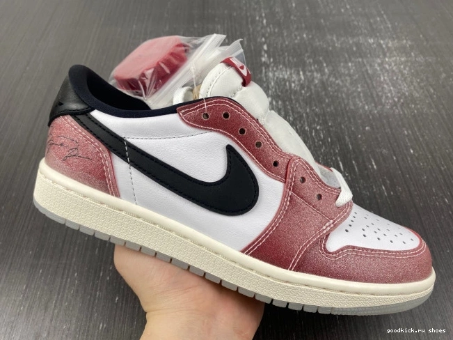 LOW 1 TROPHY 'RED AIR ROOM OG JORDAN BLACK' FN0432-017 X 0815
